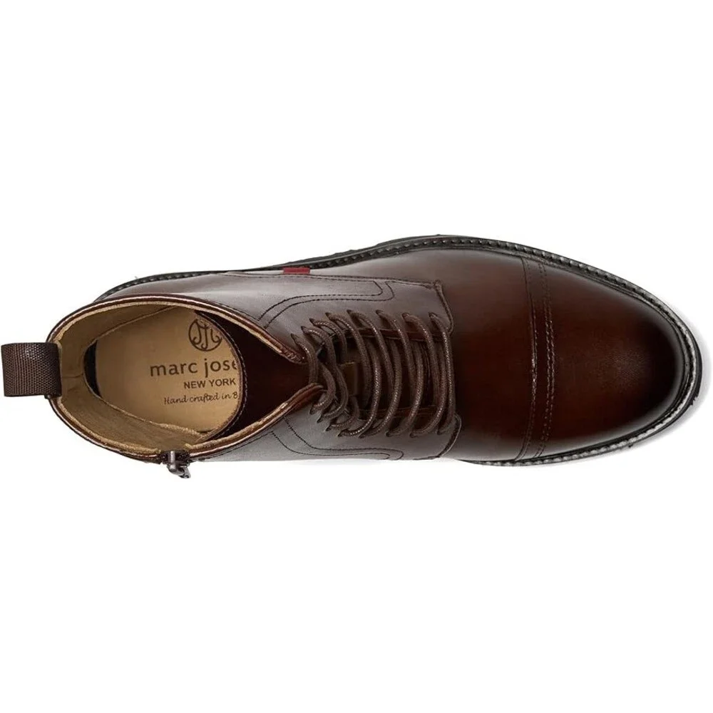 Marc Joseph New York Coleman Street 13603-CAFN Mens Cafe Napa Dress Shoes VER417
